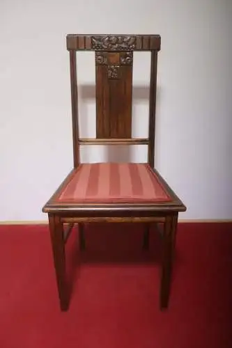 Antik 4 Set Esszimmerstühle Küchenstühle  art deco ca .1920