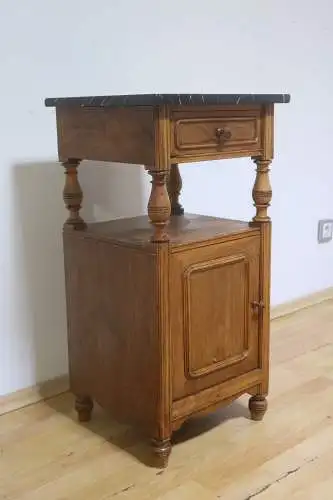 Antik Nachtschrank Frankreich Konsole Marmor ca. 1900Jh.