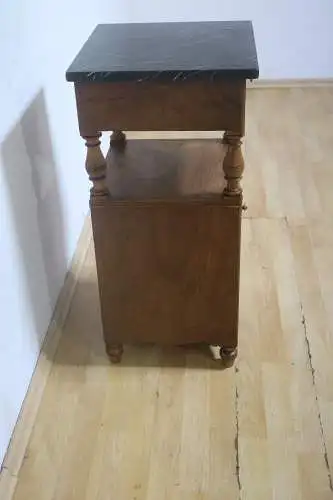 Antik Nachtschrank Frankreich Konsole Marmor ca. 1900Jh.