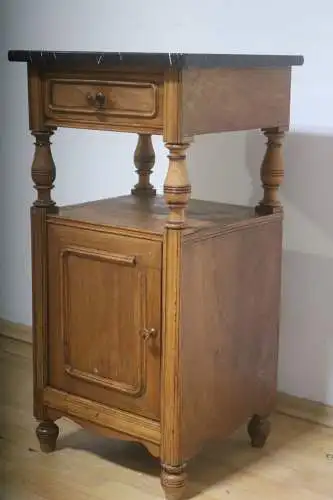 Antik Nachtschrank Frankreich Konsole Marmor ca. 1900Jh.