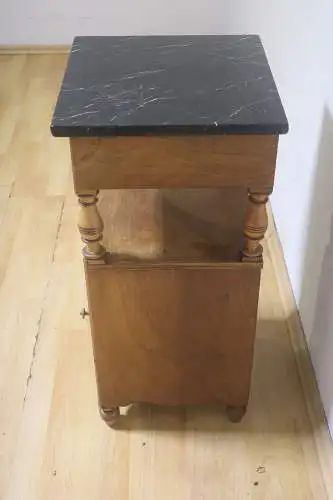 Antik Nachtschrank Frankreich Konsole Marmor ca. 1900Jh.