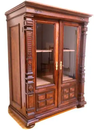 Vertiko Kommode Bücherschrank Vitrine  ca. 1900Jh. Antik