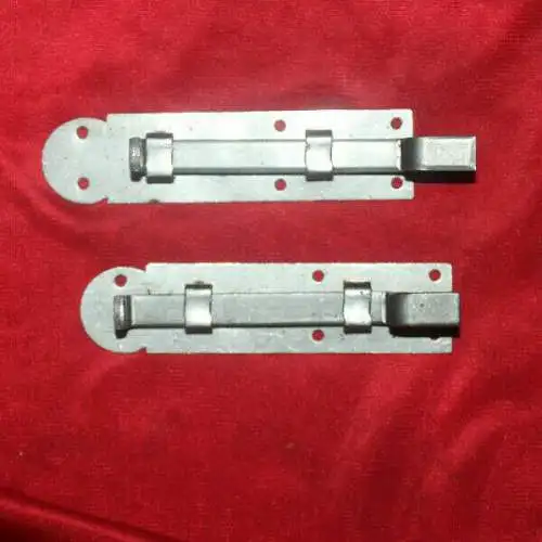 2 Schub-Riegel rustikal Türriegel Schieber Schlossriegel antik 
