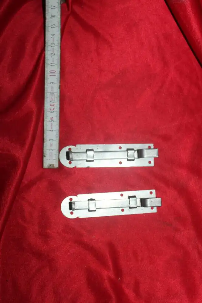 2 Schub-Riegel rustikal Türriegel Schieber Schlossriegel antik  2