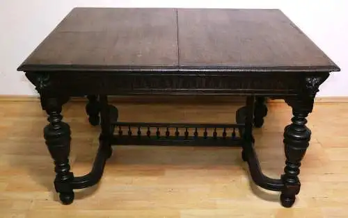 Antik Esszimmer Tisch  Tafel  Gründer ca. 1900Jh