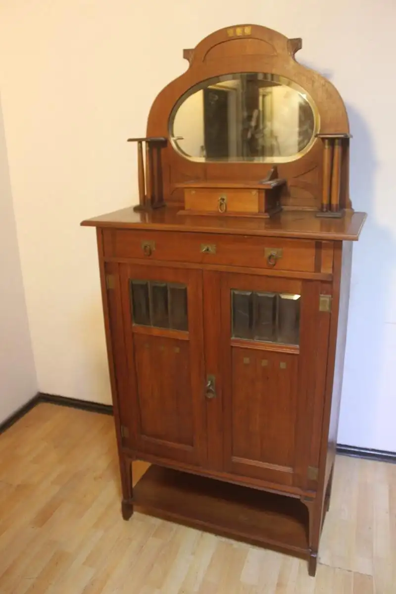 Vitrine Jugendstil Antik ca. 1920 4