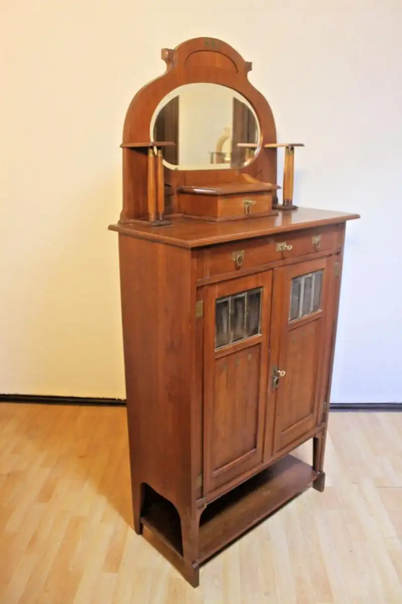 Vitrine Jugendstil Antik ca. 1920 5