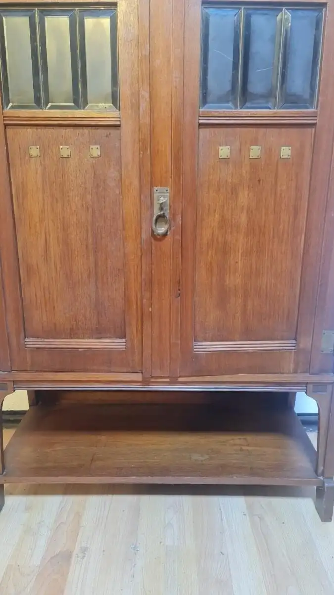 Vitrine Jugendstil Antik ca. 1920 7