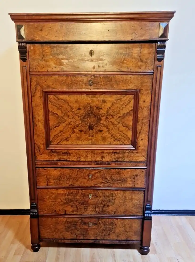 Antiker Schreibtisch Sekretär  ca 1900 Jh. 0