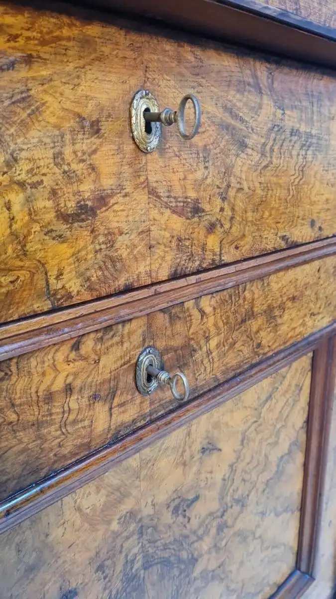 Antiker Schreibtisch Sekretär  ca 1900 Jh. 11