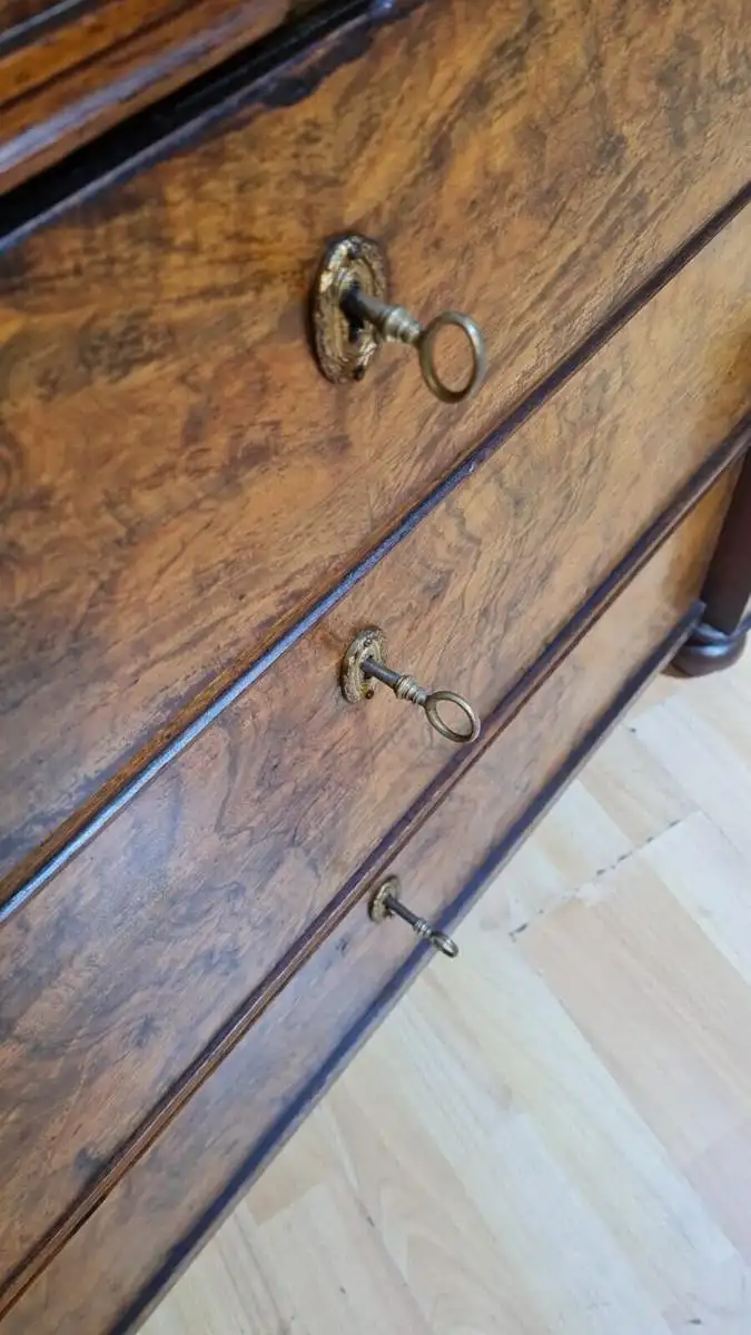 Antiker Schreibtisch Sekretär  ca 1900 Jh. 12