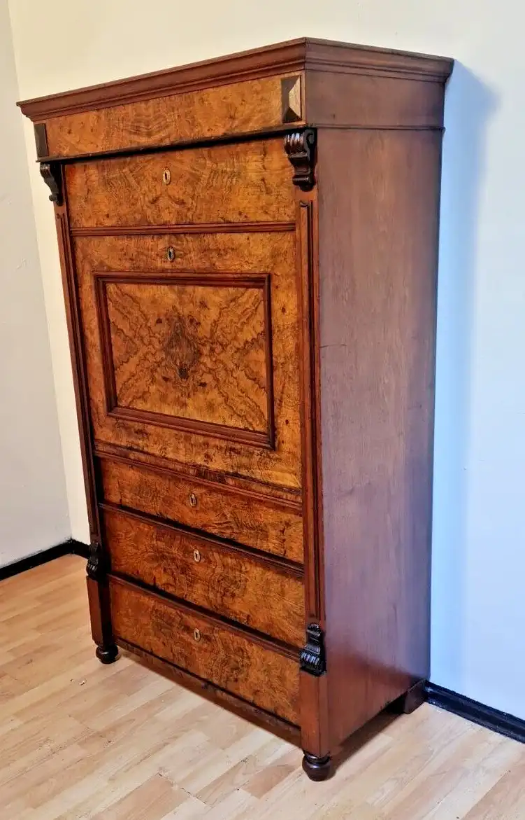 Antiker Schreibtisch Sekretär  ca 1900 Jh. 14