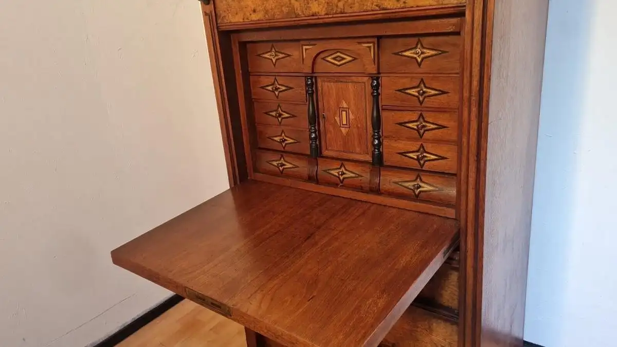 Antiker Schreibtisch Sekretär  ca 1900 Jh. 2
