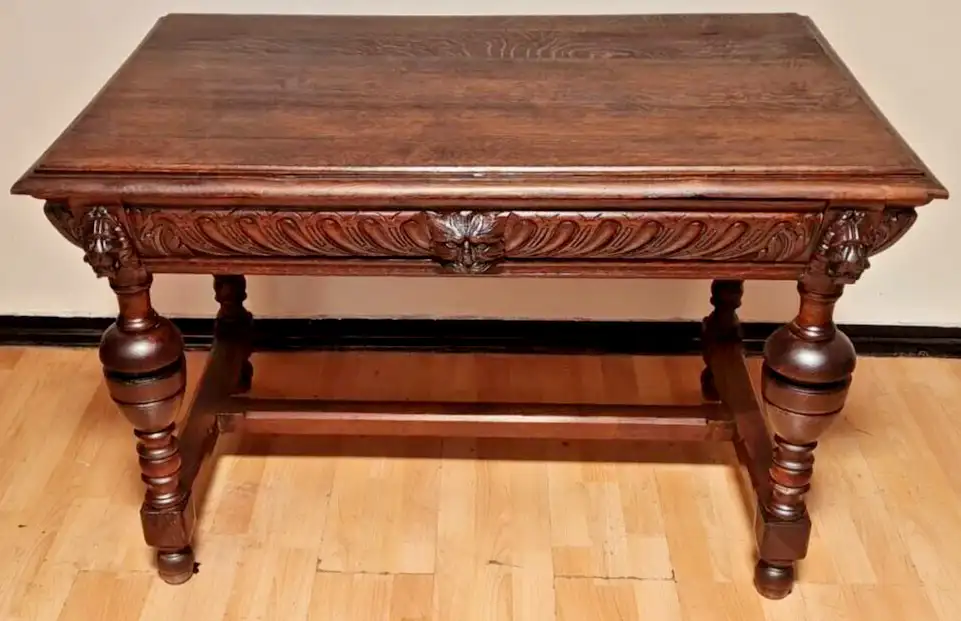Antik  Schreibtisch Herrenzimmer ca.  1900 Jh. 0