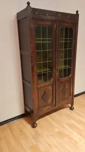 Vitrine Bücherschrank  Antik  ca. 1920 Jh.