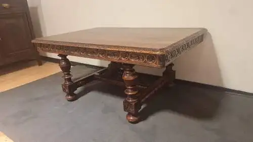 Bretonischer Couch Tisch  Antik  Gründer ca. 1900Jh