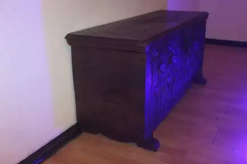 Truhe antik Unikat Sammlerstück ca 1900Jh.