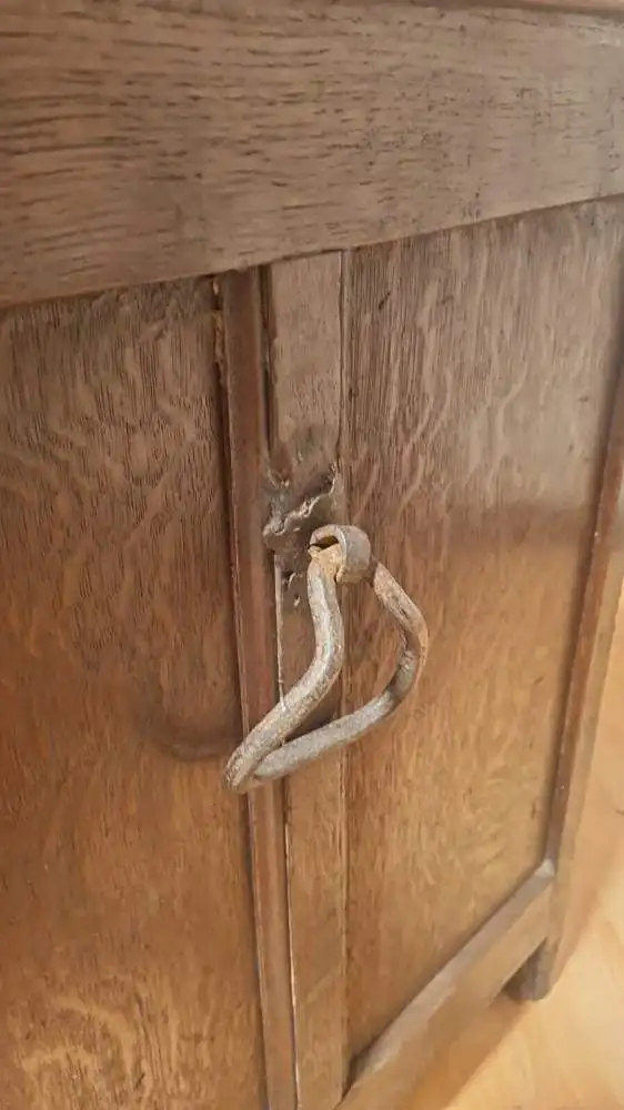 Truhe antik ca 1900Jh. 9