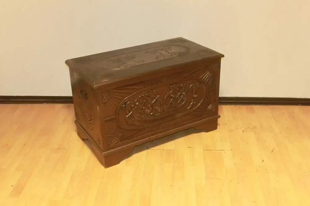 Truhe antik  ca 1900Jh. 4