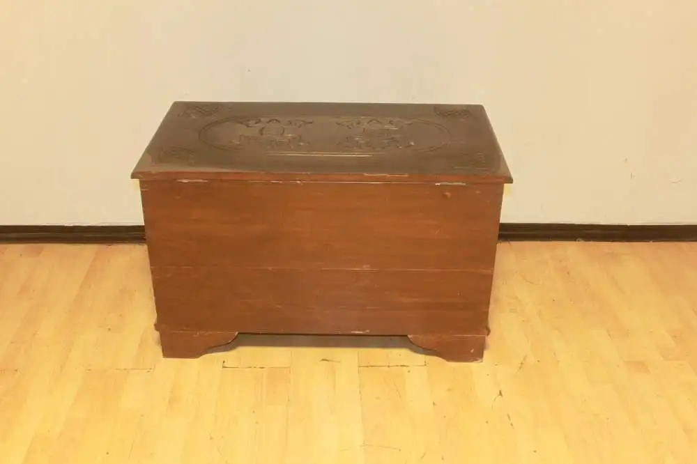 Truhe antik  ca 1900Jh. 6
