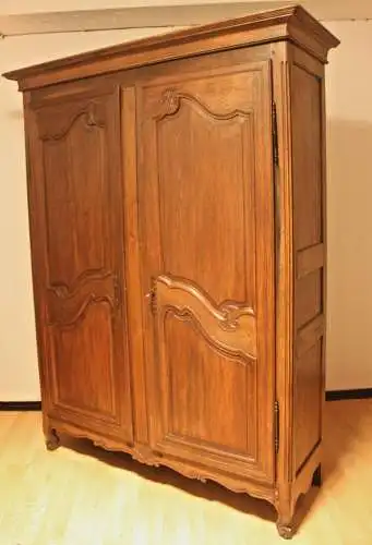 Französischer Kleiderschrank Antik ca  1860 Jh.
