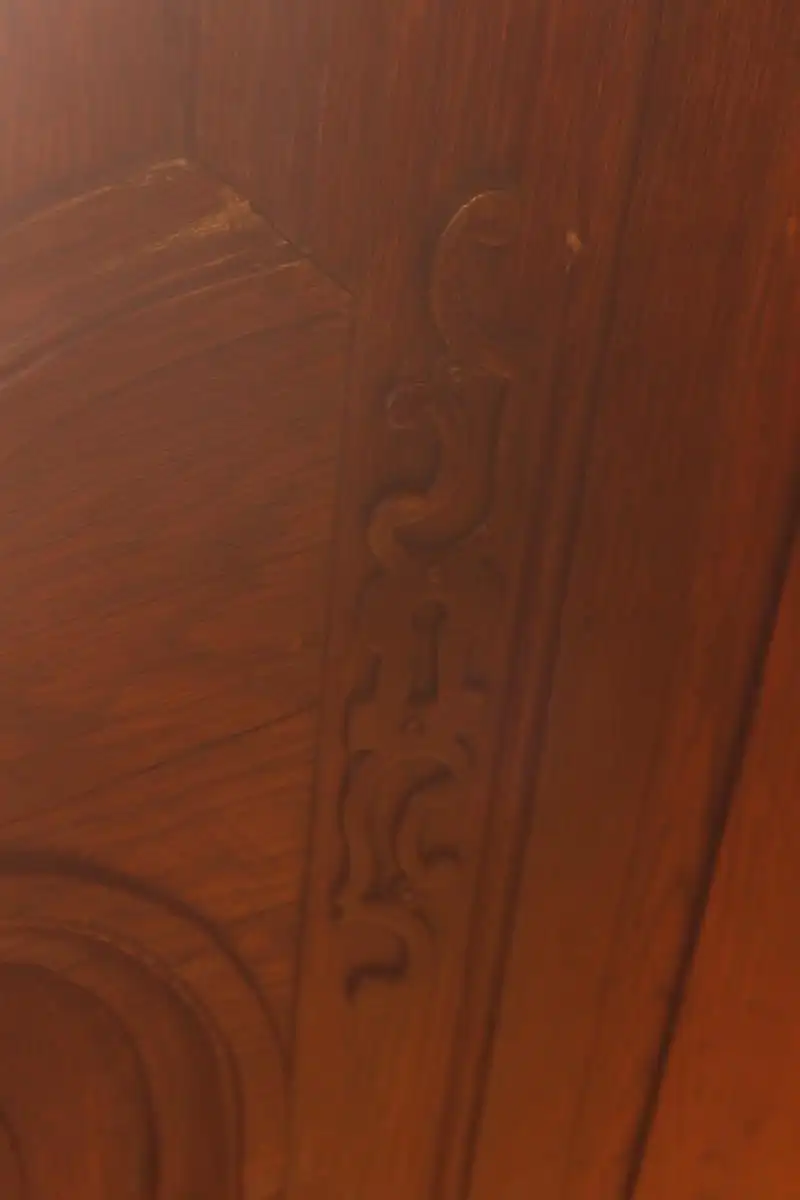 Französischer Kleiderschrank Antik ca  1860 Jh. 6