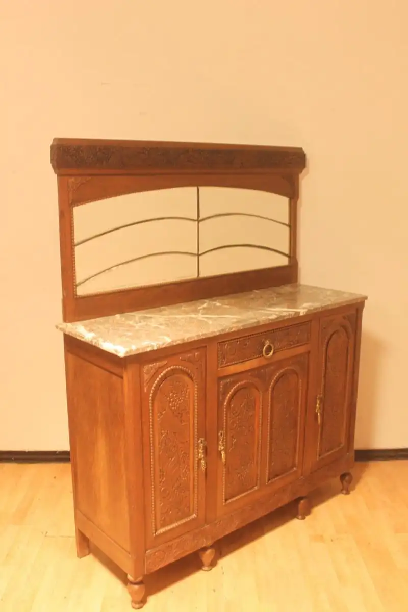 Antik Buffet Jugendstil  Anrichte Esszimmer ca.1900 Jh. 5