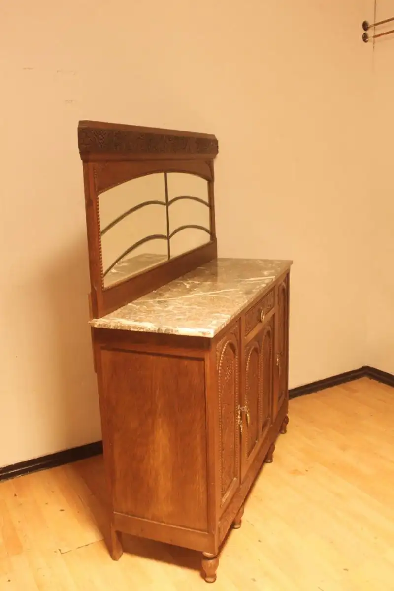 Antik Buffet Jugendstil  Anrichte Esszimmer ca.1900 Jh. 8