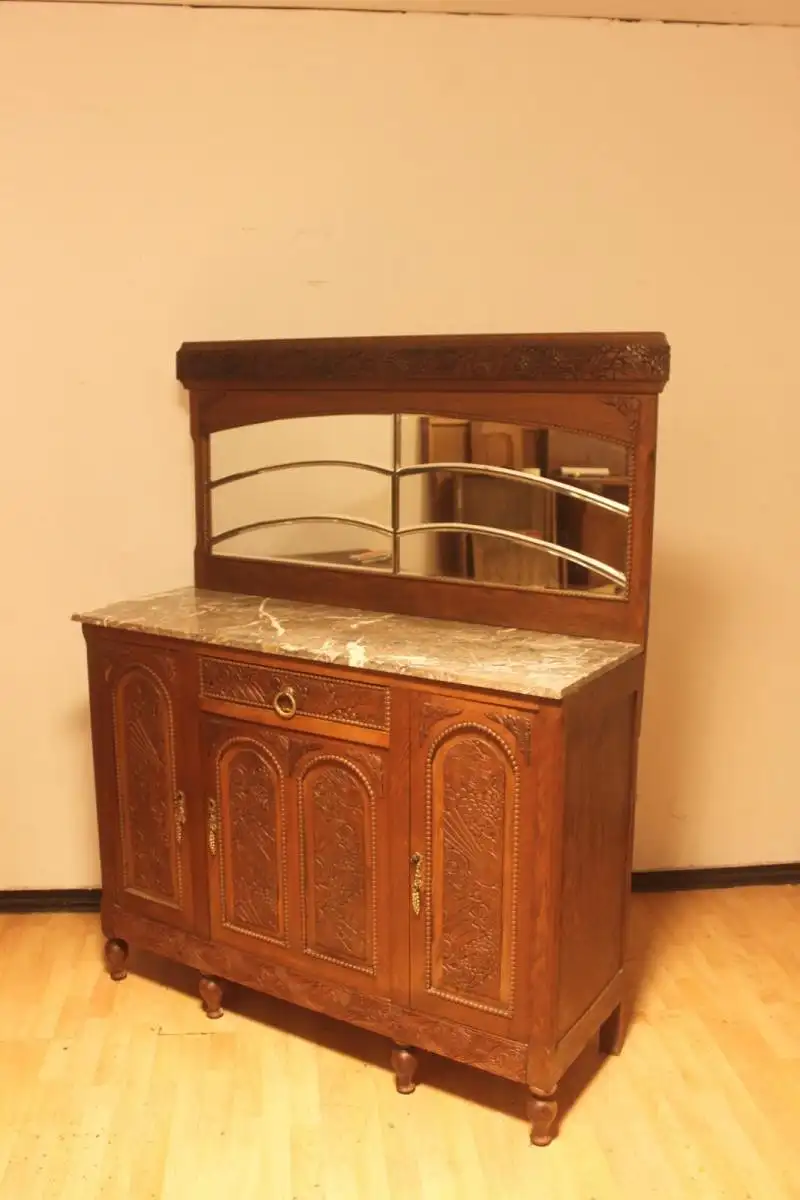 Antik Buffet Jugendstil  Anrichte Esszimmer ca.1900 Jh. 9