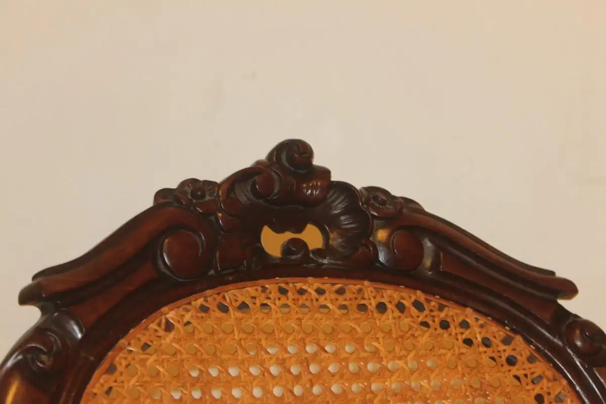 2 Stühle Set Antik Esszimmerstühle, Salonstühle 3