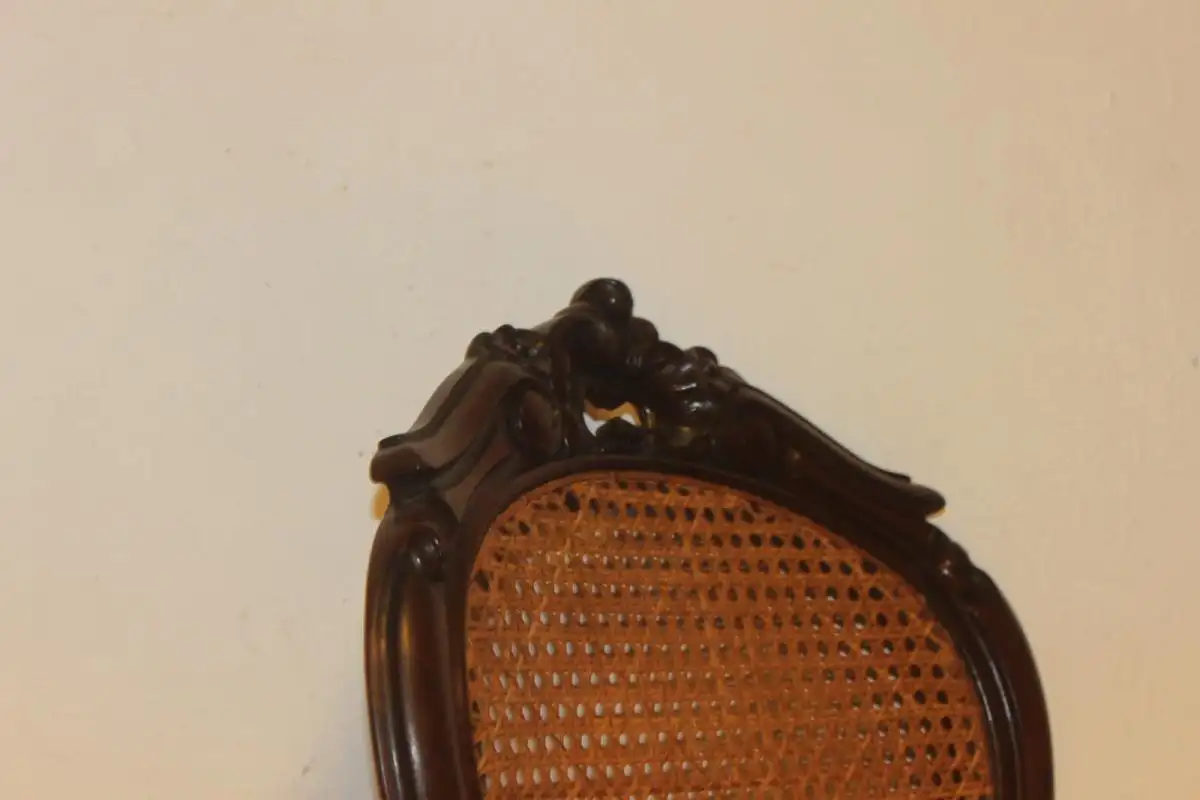 2 Stühle Set Antik Esszimmerstühle, Salonstühle 4