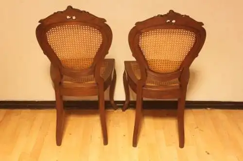 2 Stühle Set Antik Esszimmerstühle, Salonstühle