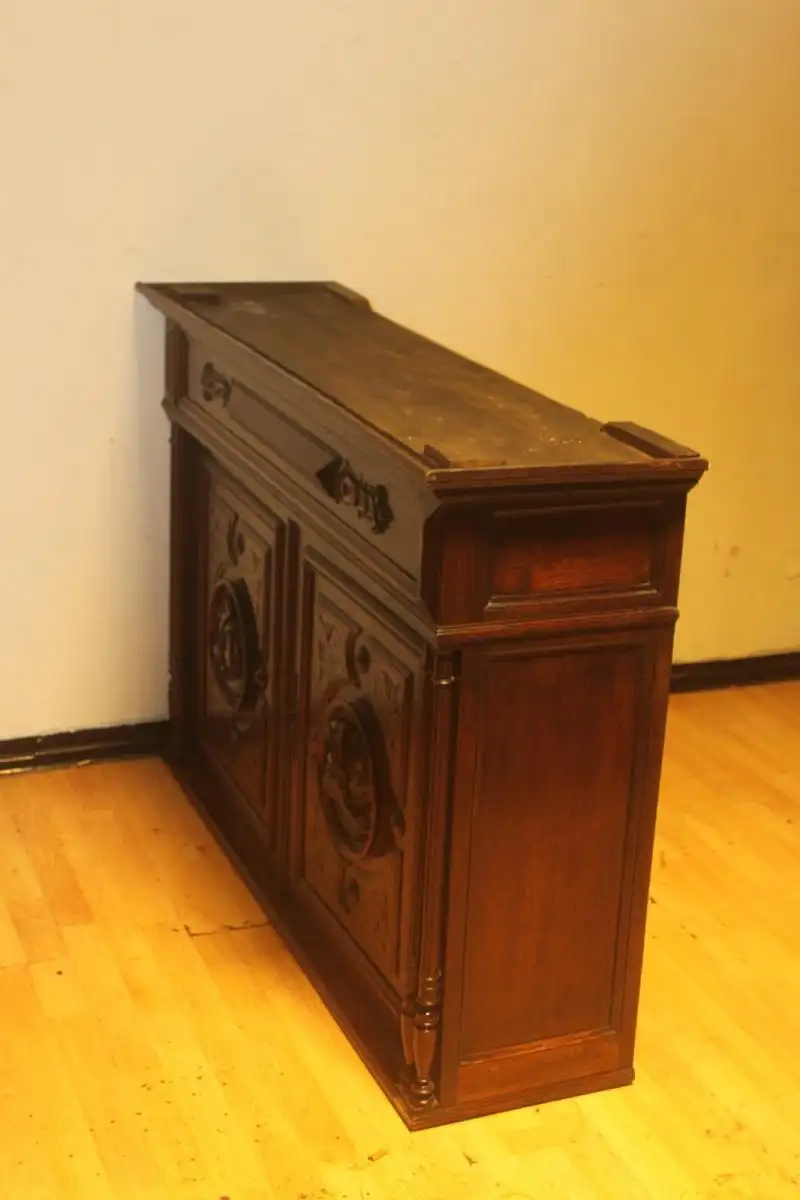 Antik Aufsatzschrank Hängeschrank ca 1900 Jh. 10