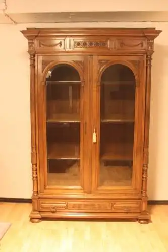 Vitrine Antik Schrank  Bibolotheksschrank um 1900 Jh.