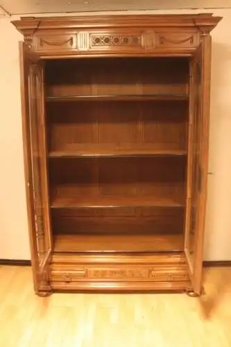 Vitrine Antik Schrank  Bibolotheksschrank um 1900 Jh.