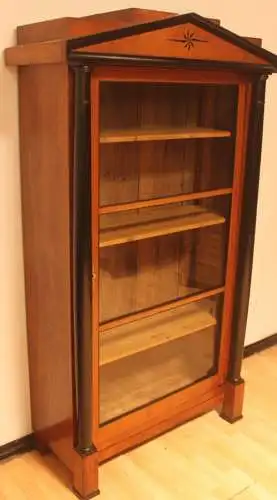 Vitrine Antik Biedermeier  Bibolotheksschrank um 1850 Jh.