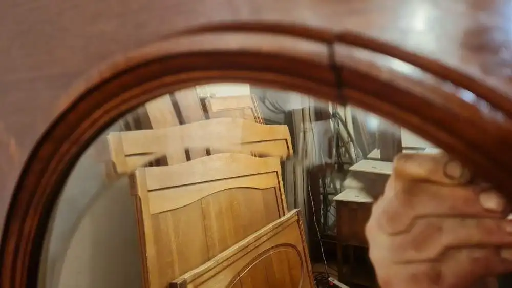 Kleiderschrank Wäscheschrank  Orginal  Antik ca. 19 Jh. 8