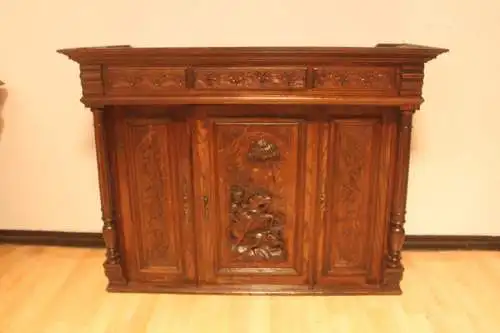 Antik Aufsatzschrank Hängeschrank ca 1900 Jh.