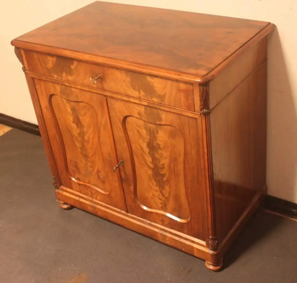 Spätbiedermeier Louis Philippe Kommode Anrichte  Antik ca.1900 Jh. 4