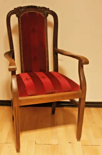 1 Bürostuhl Esszimmer , Jugendstil Antik ca 1920