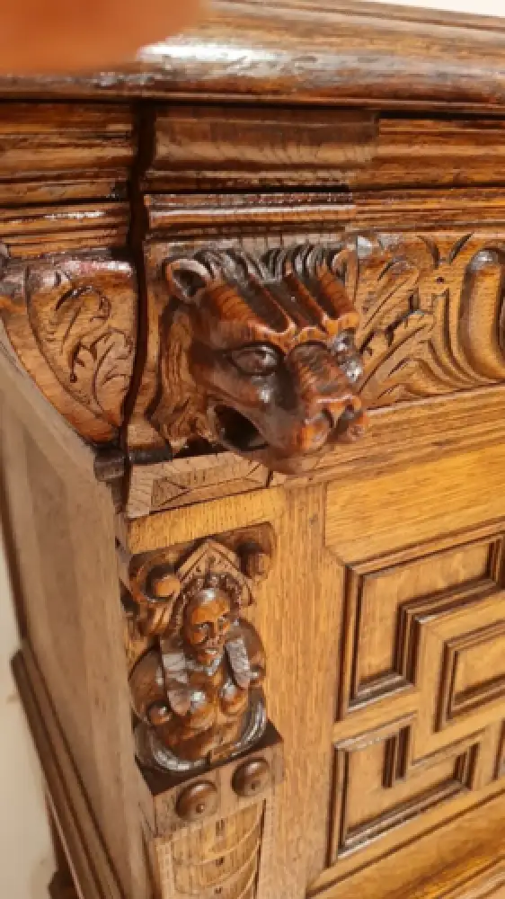 Kommode Sideboard Schubladenkommode   Antik ca 19 JH. 3