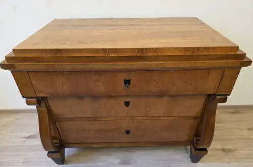 Kommode Anrichte Garderobenschrank Biedermeier Poliert Antik ca. 19 Jhd.