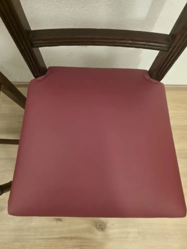 2 Esszimmerstühle Küchenstühle Wohnzimmerstühle Antik um 1900 Jh. 10