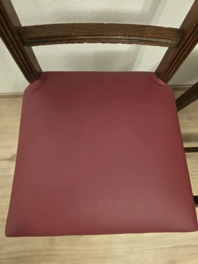 2 Esszimmerstühle Küchenstühle Wohnzimmerstühle Antik um 1900 Jh. 9