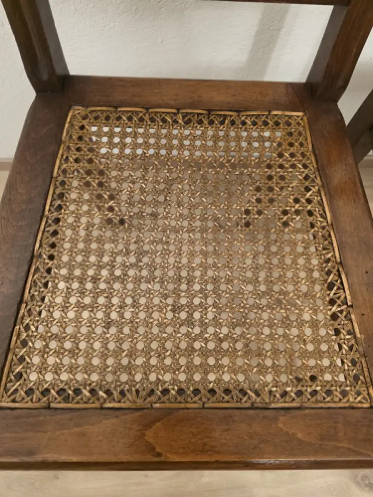 2 Esszimmerstühle Küchenstühle Wohnzimmerstühle Antik um 1900 Jh. 3