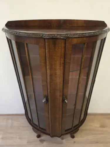 Vitrine Glasvitrine Schaukasten Verkaufsvitrine Antik  ca. 19 Jh.