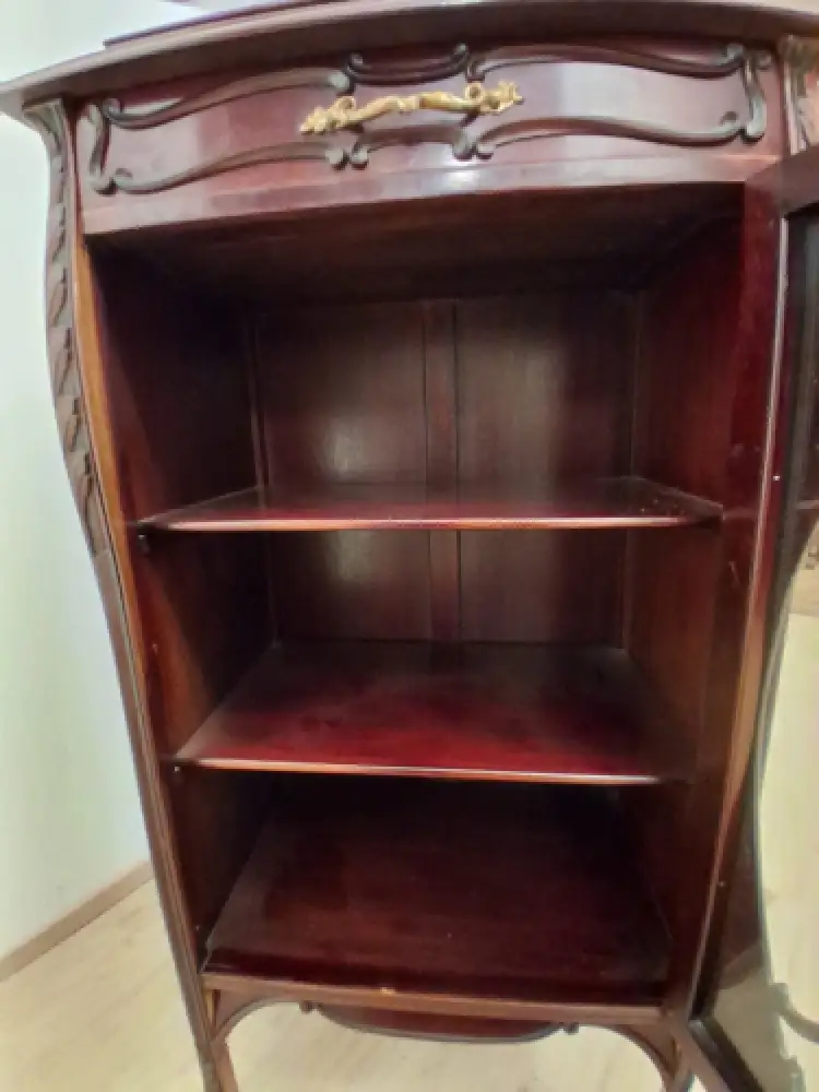 Vitrine  Antik Jugendstil  ca. 19 Jh. 6