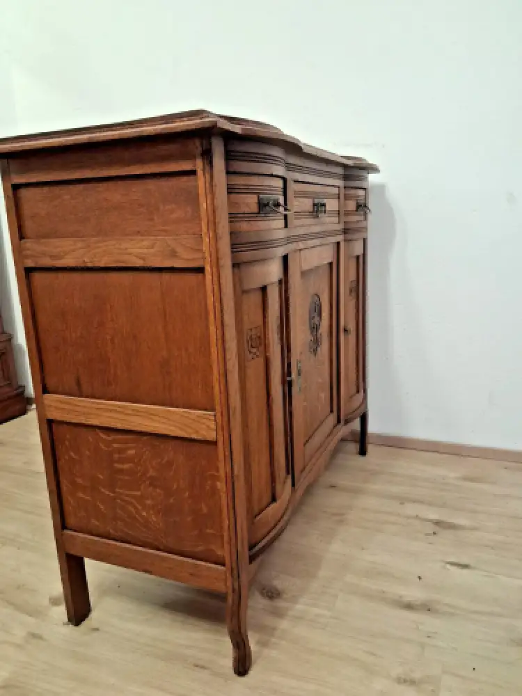 Kommode  Antik Anrichte Jugendstil ca. 1920Jh. 8