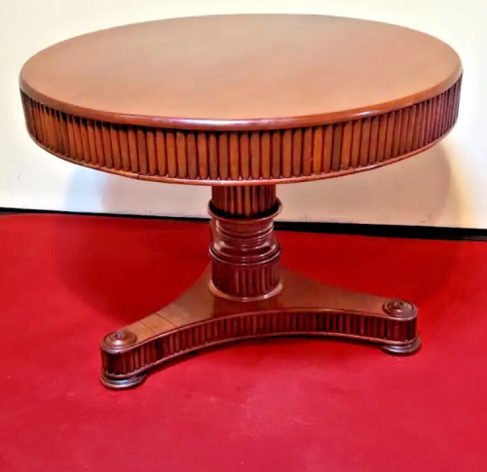 Esstisch  Wohzimmertisch Salontisch Antik ca. 1920  in Mahagoni 13