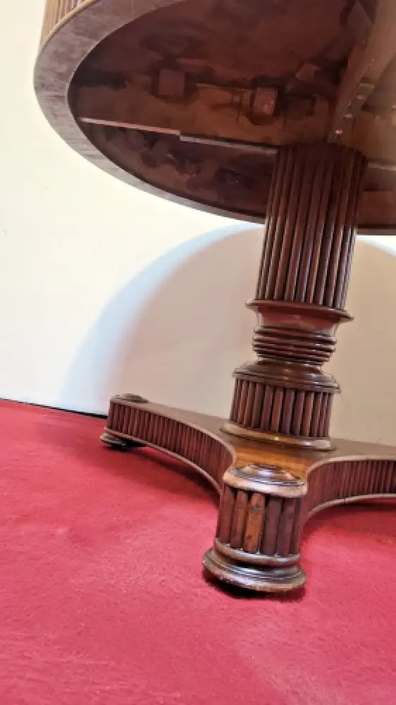 Esstisch  Wohzimmertisch Salontisch Antik ca. 1920  in Mahagoni 7